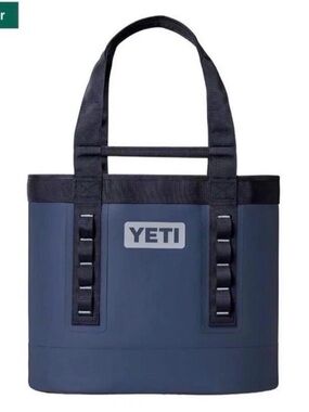 New Yeti Navy Blue 20 Insulated Duffel Tote